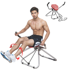 AB SWING INFINITY- Home Ab Workout Machine, Core Training Equipment, Multi-Functional Ab Exercise Trainer, Foldable for Easy Storage, Ideal for Home Gyms, Strength Training, and Fat-Burning Workouts