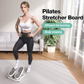 seanleecore Calf Stretcher - Slant Board Stretching for Plantar Fasciitis & Achilles Tendonitis, Feet Mobility,Under Desk Stepper Leg Exerciser with Foot Massage for Exercise& Physical Therapy