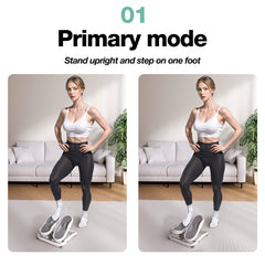 seanleecore Calf Stretcher - Slant Board Stretching for Plantar Fasciitis & Achilles Tendonitis, Feet Mobility,Under Desk Stepper Leg Exerciser with Foot Massage for Exercise& Physical Therapy