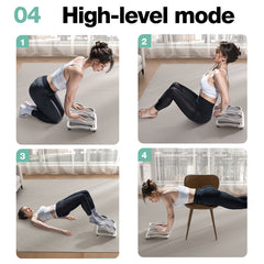 seanleecore Calf Stretcher - Slant Board Stretching for Plantar Fasciitis & Achilles Tendonitis, Feet Mobility,Under Desk Stepper Leg Exerciser with Foot Massage for Exercise& Physical Therapy