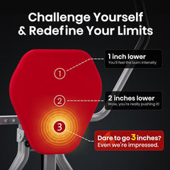 AB SWING INFINITY- Home Ab Workout Machine, Core Training Equipment, Multi-Functional Ab Exercise Trainer, Foldable for Easy Storage, Ideal for Home Gyms, Strength Training, and Fat-Burning Workouts